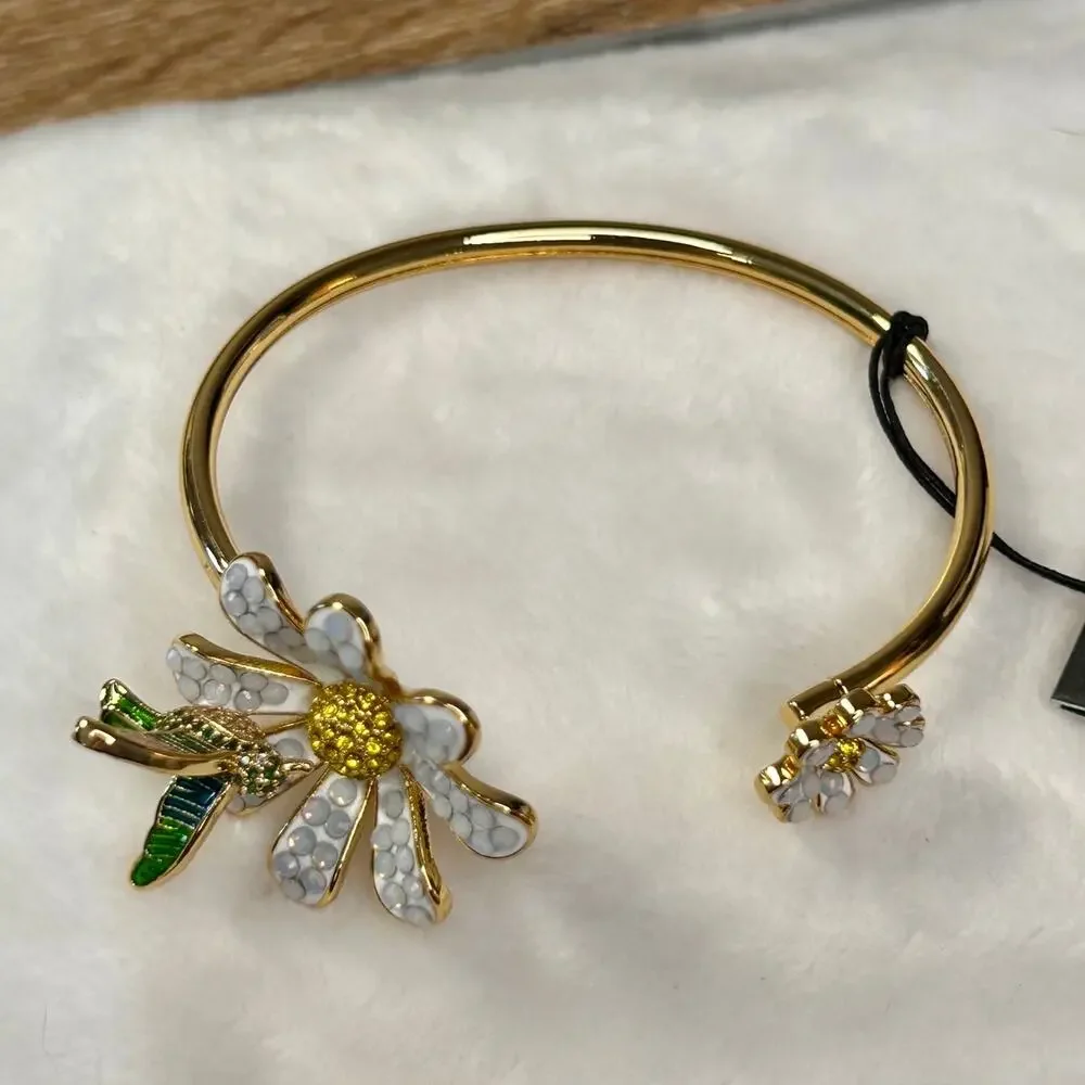 NWT Kate Spade Dazzling Daisy Flex Cuff
